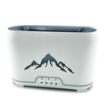 Difuzér zvlhčovače vzduchu Himalayas, USB-C, dálkové ovládání, efekt plamene