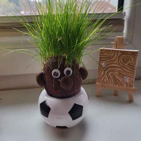 SET - Fantasy grass head Mr. Noha, pro děti a začátečníky 